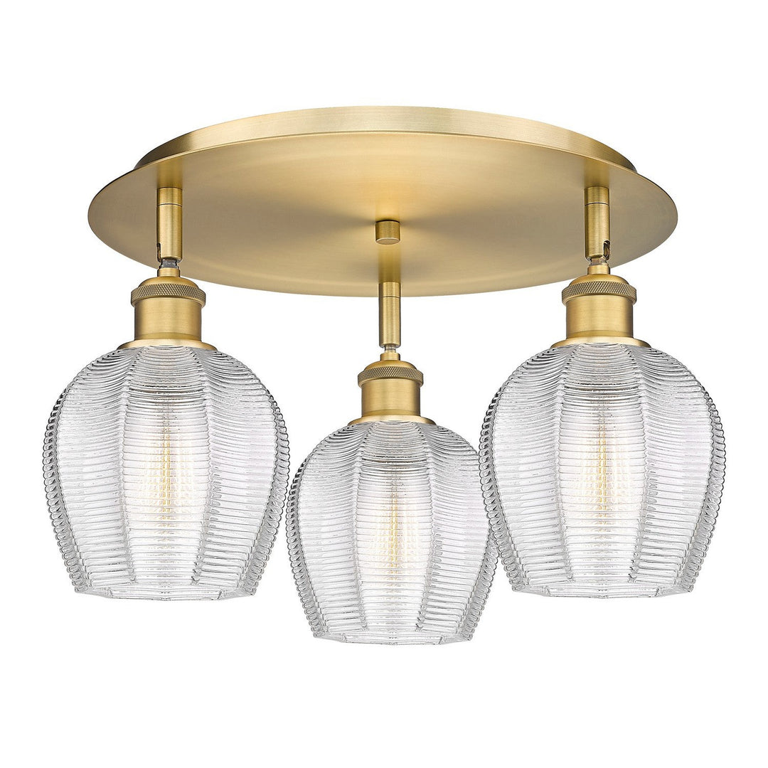 Innovations Downtown Urban 516-3C-BB-G462-6 Ceiling Light - Brushed Brass