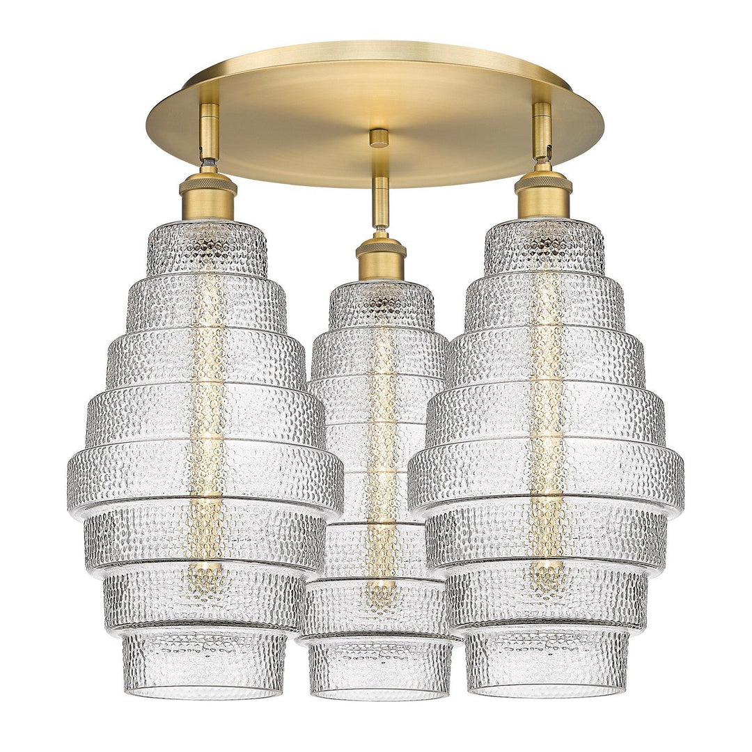 Innovations Downtown Urban 516-3C-BB-G672-8 Ceiling Light - Brushed Brass