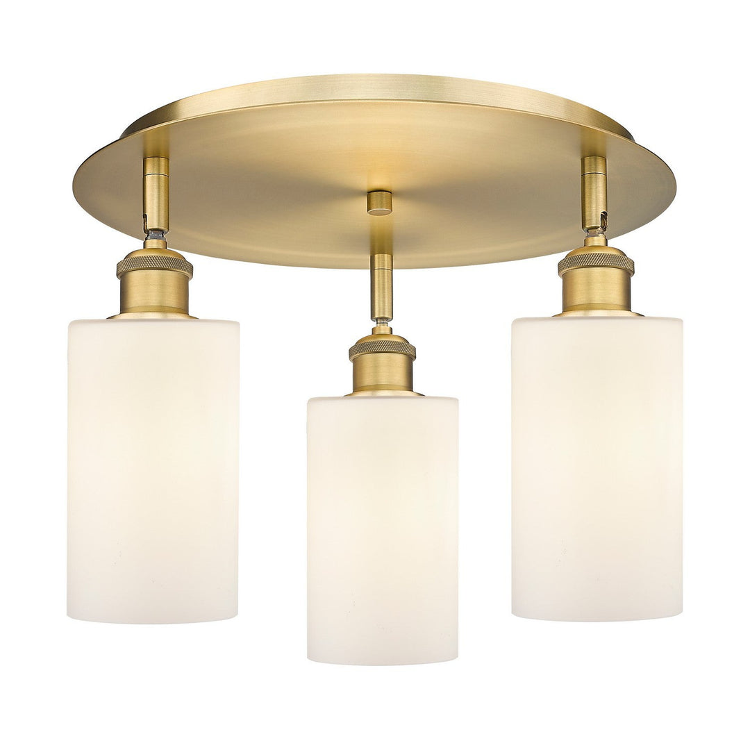 Innovations Downtown Urban 516-3C-BB-G801 Ceiling Light - Brushed Brass