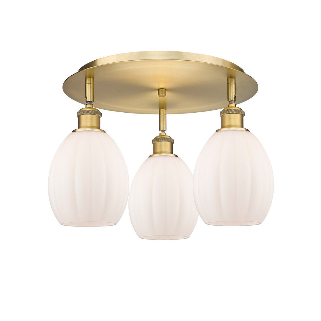 Innovations Downtown Urban 516-3C-BB-G81 Ceiling Light - Brushed Brass