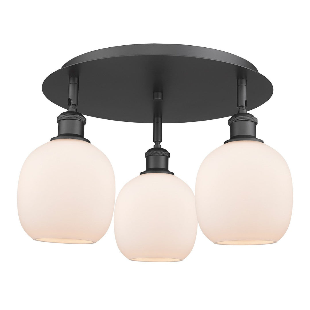 Innovations Downtown Urban 516-3C-BK-G101 Ceiling Light - Matte Black