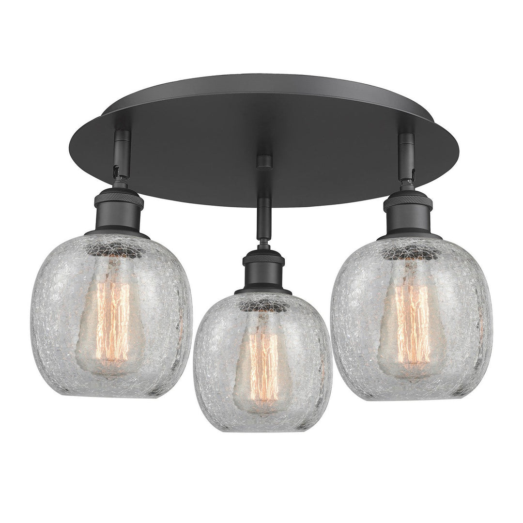 Innovations Downtown Urban 516-3C-BK-G105 Ceiling Light - Matte Black