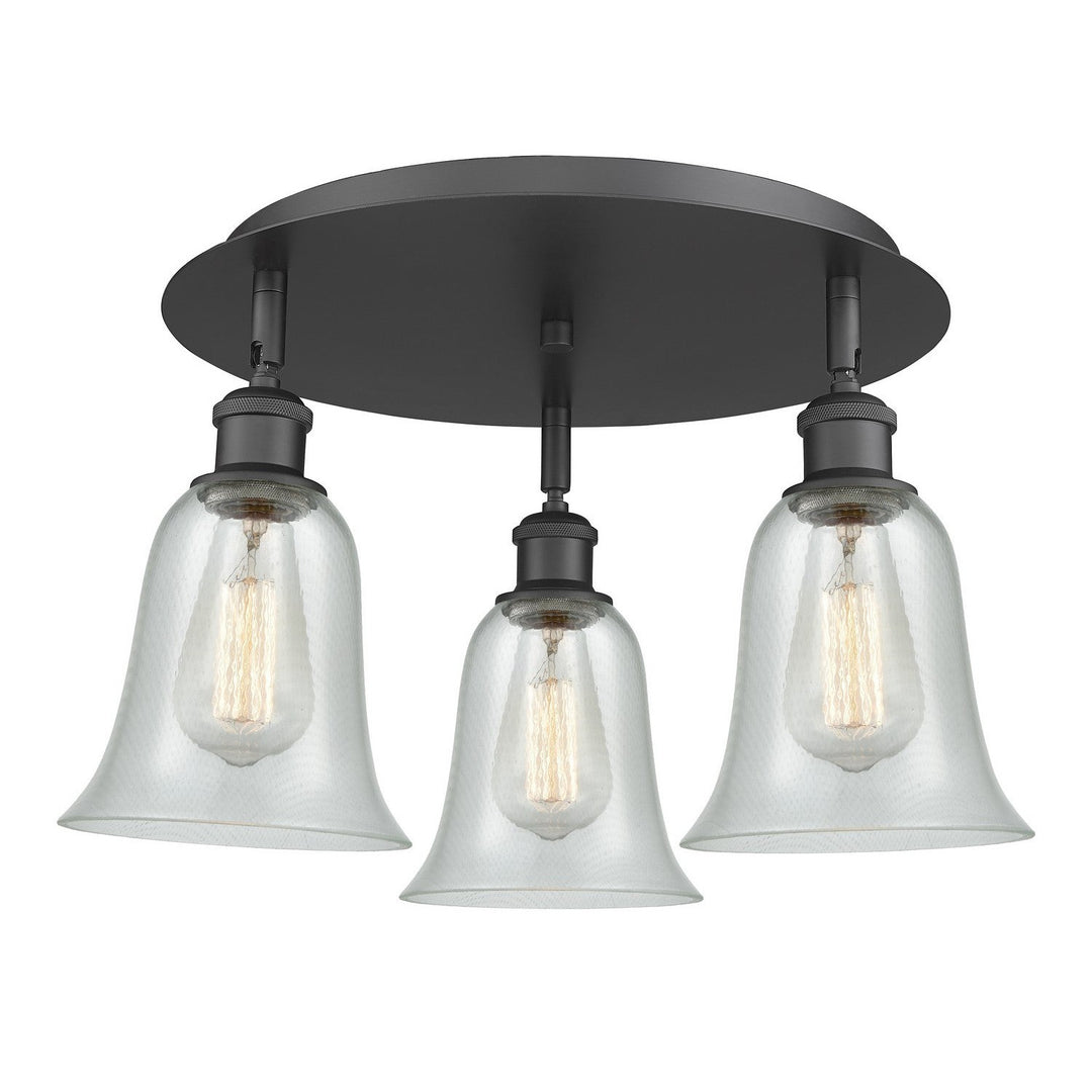 Innovations Downtown Urban 516-3C-BK-G2812 Ceiling Light - Matte Black