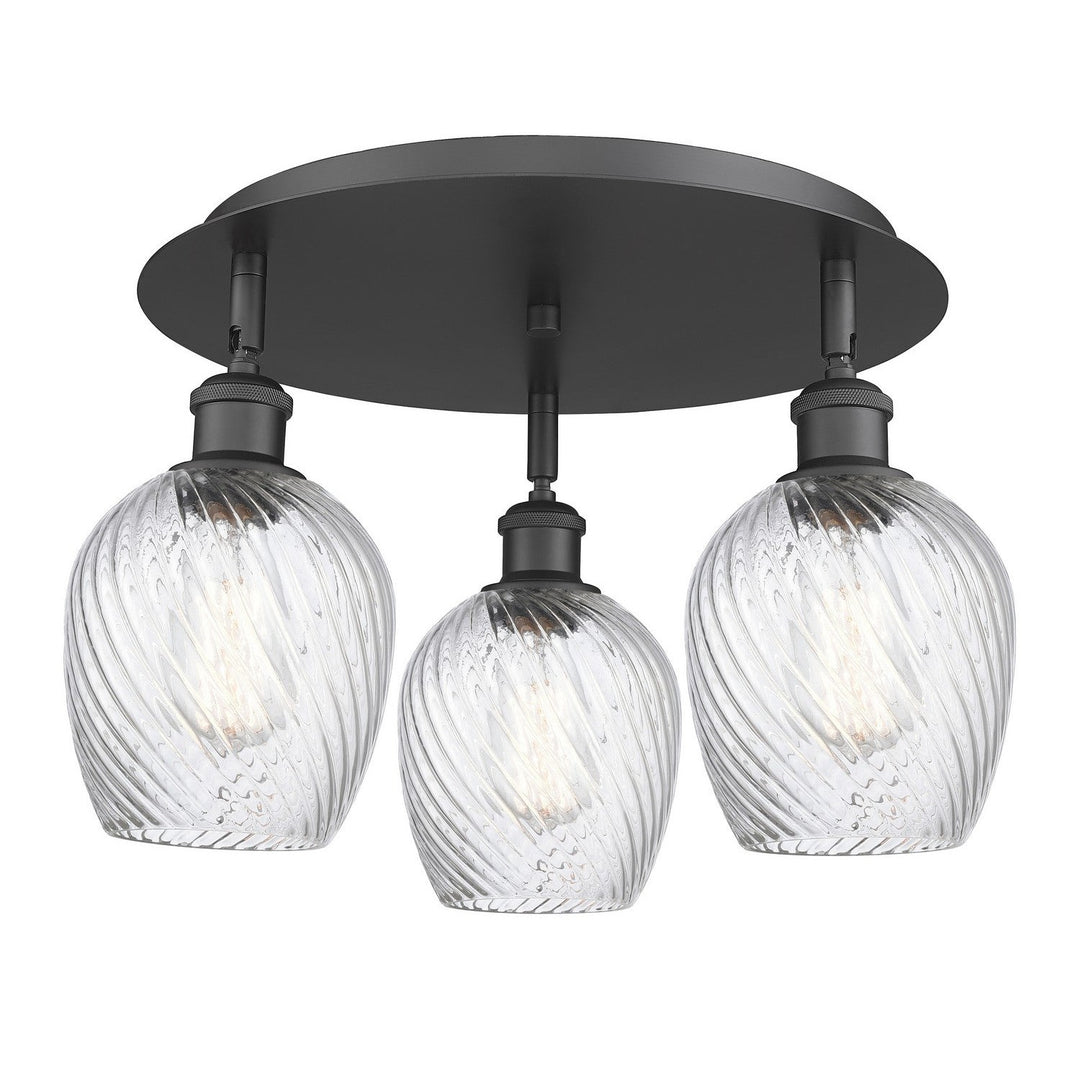 Innovations Downtown Urban 516-3C-BK-G292 Ceiling Light - Matte Black