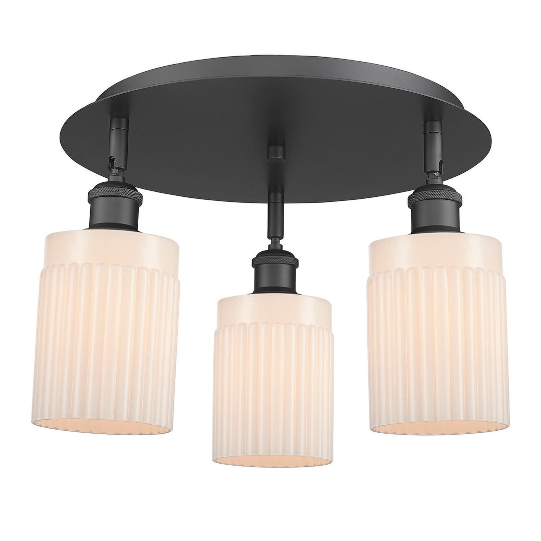 Innovations Downtown Urban 516-3C-BK-G341 Ceiling Light - Matte Black