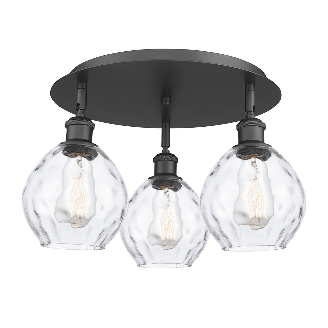 Innovations Downtown Urban 516-3C-BK-G362 Ceiling Light - Matte Black