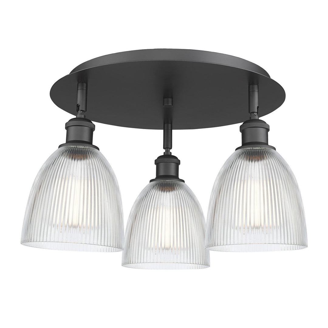 Innovations Downtown Urban 516-3C-BK-G382 Ceiling Light - Matte Black