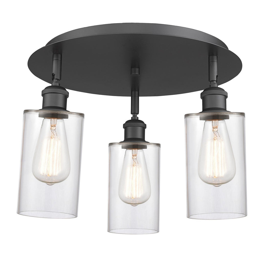 Innovations Downtown Urban 516-3C-BK-G802 Ceiling Light - Matte Black