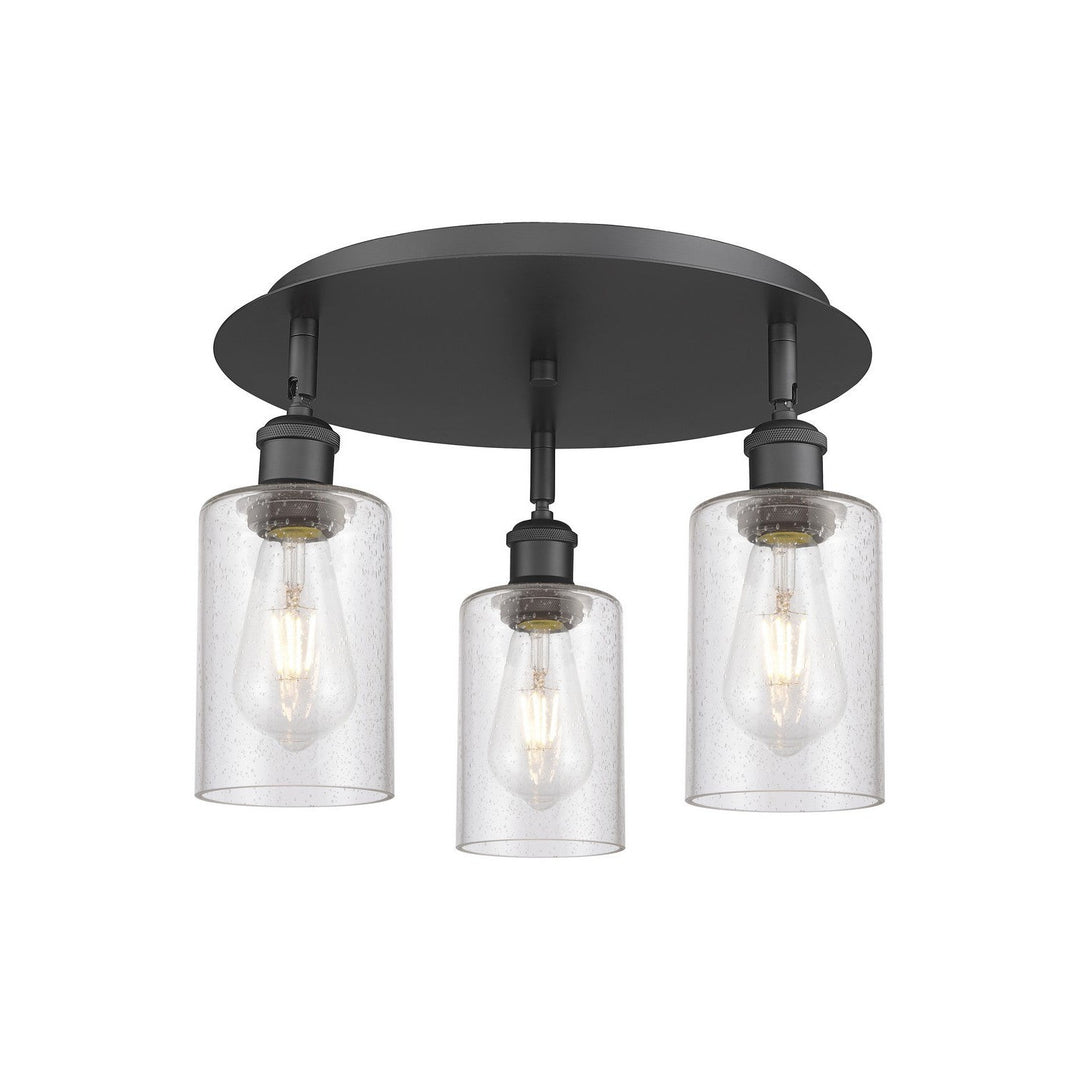 Innovations Downtown Urban 516-3C-BK-G804 Ceiling Light - Matte Black