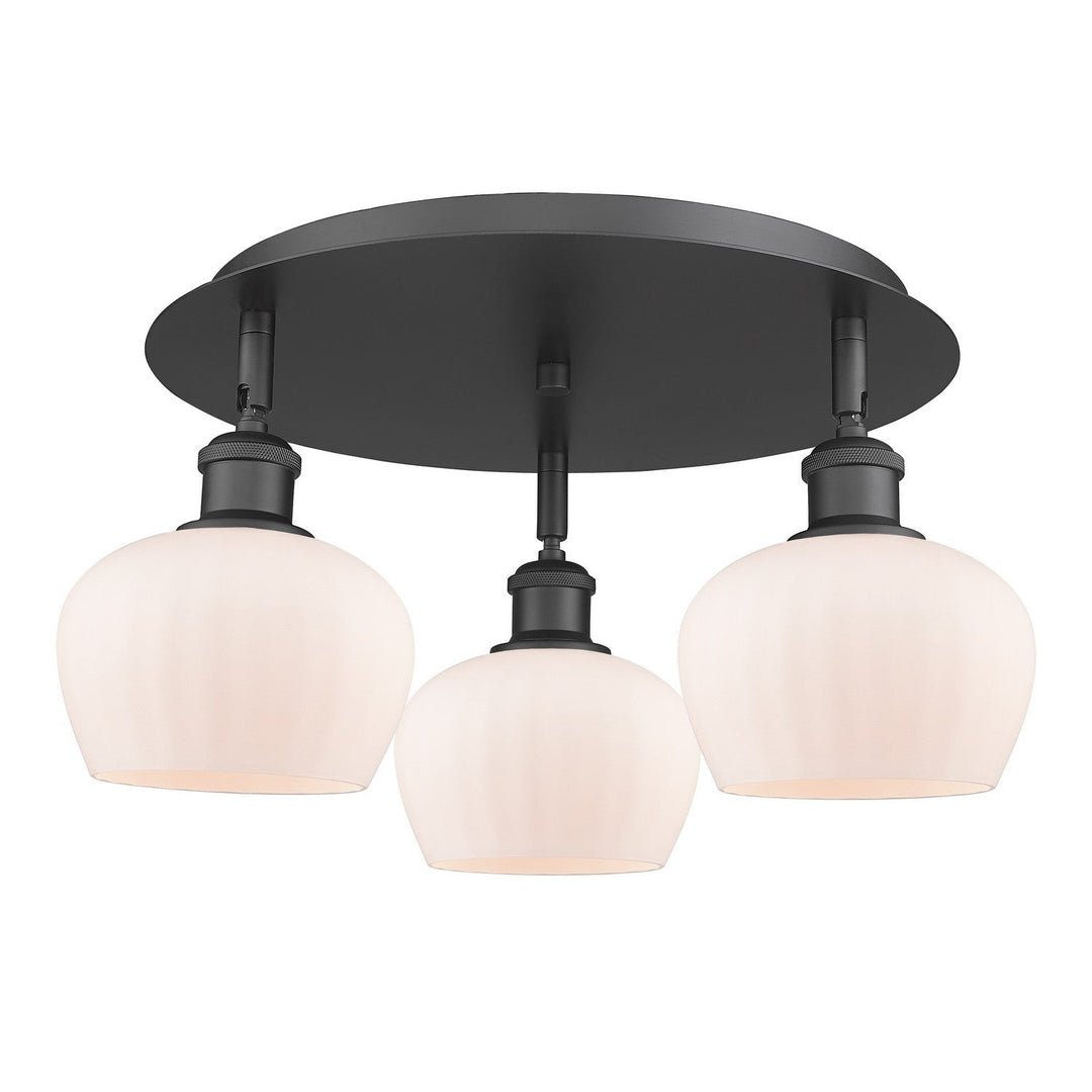 Innovations Downtown Urban 516-3C-BK-G91 Ceiling Light - Matte Black