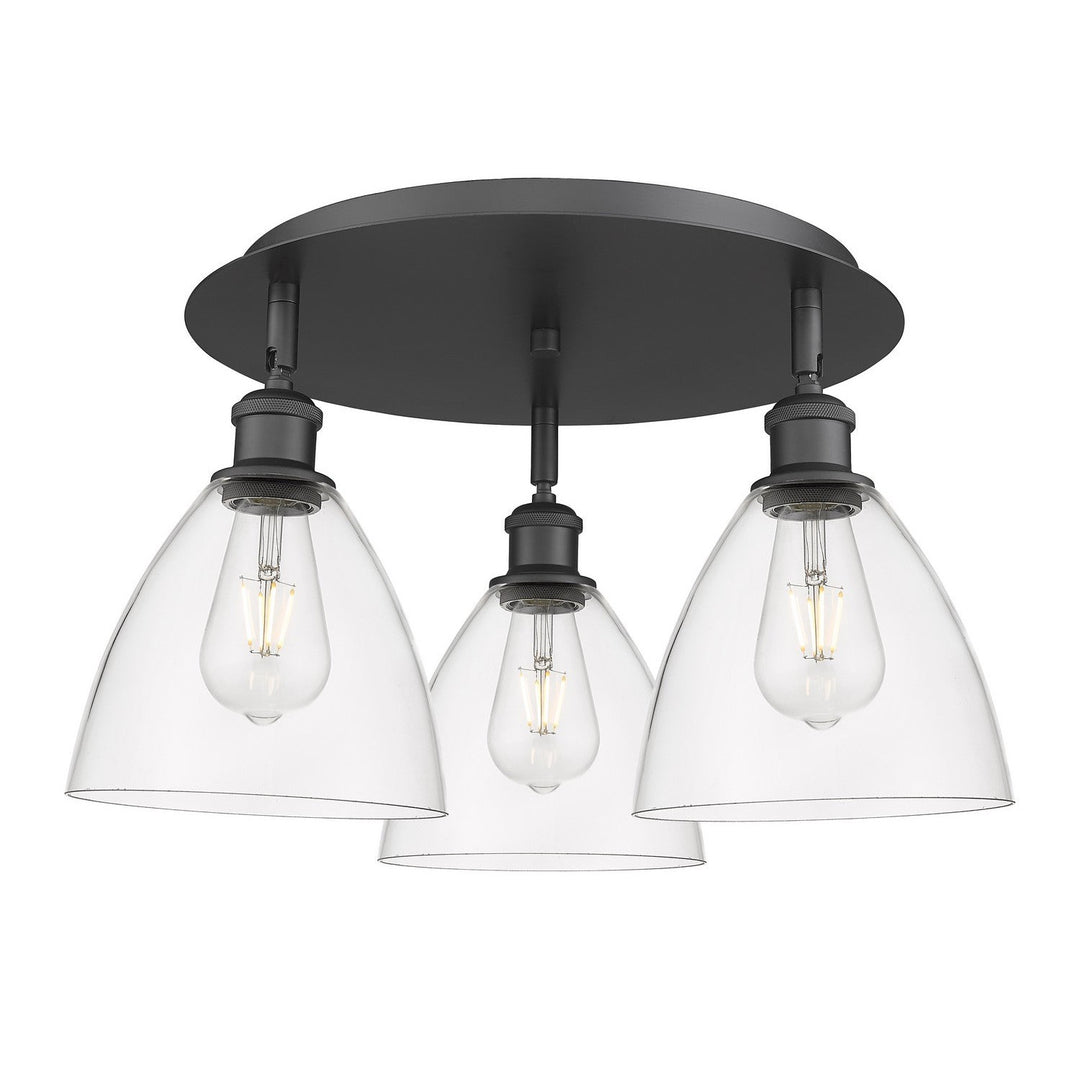 Innovations Downtown Urban 516-3C-BK-GBD-752 Ceiling Light - Matte Black
