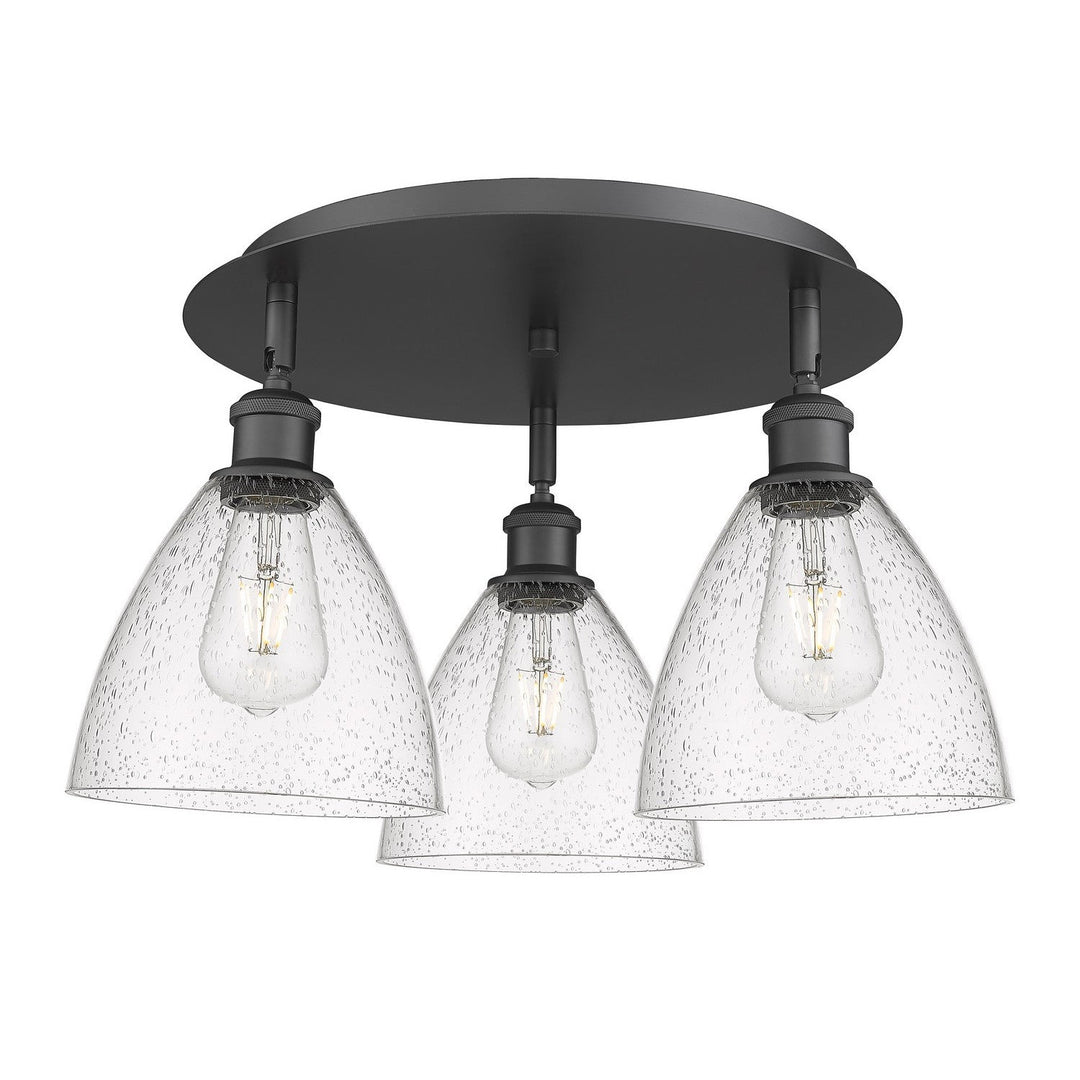 Innovations Downtown Urban 516-3C-BK-GBD-754 Ceiling Light - Matte Black