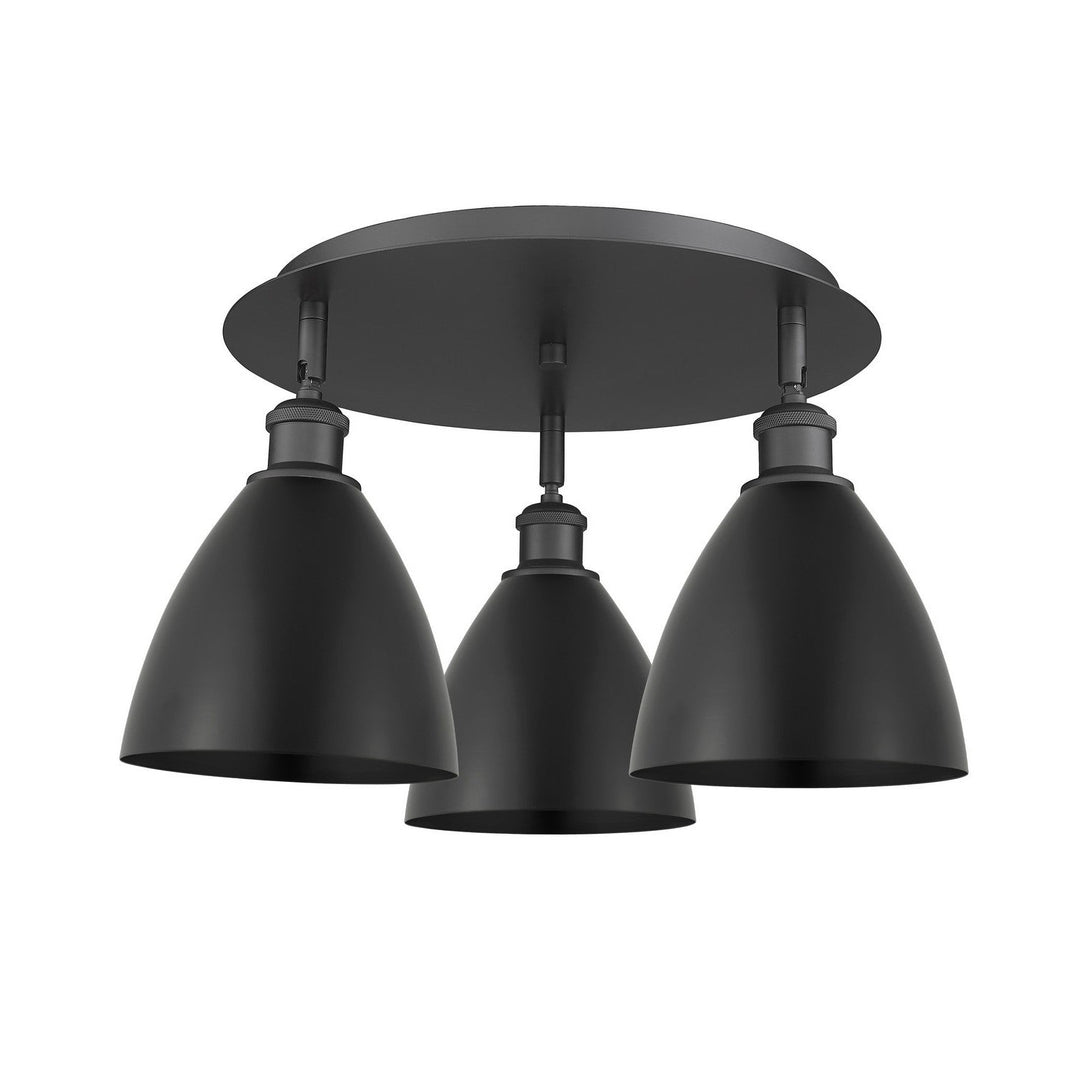 Innovations Downtown Urban 516-3C-BK-MBD-75-BK Ceiling Light - Matte Black