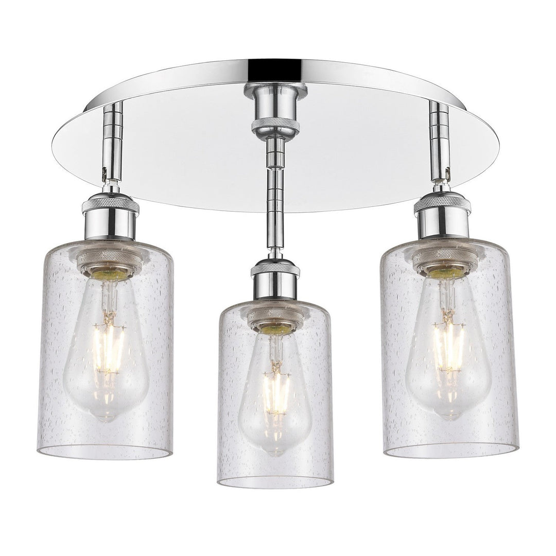 Innovations Downtown Urban 516-3C-PC-G804 Ceiling Light - Polished Chrome