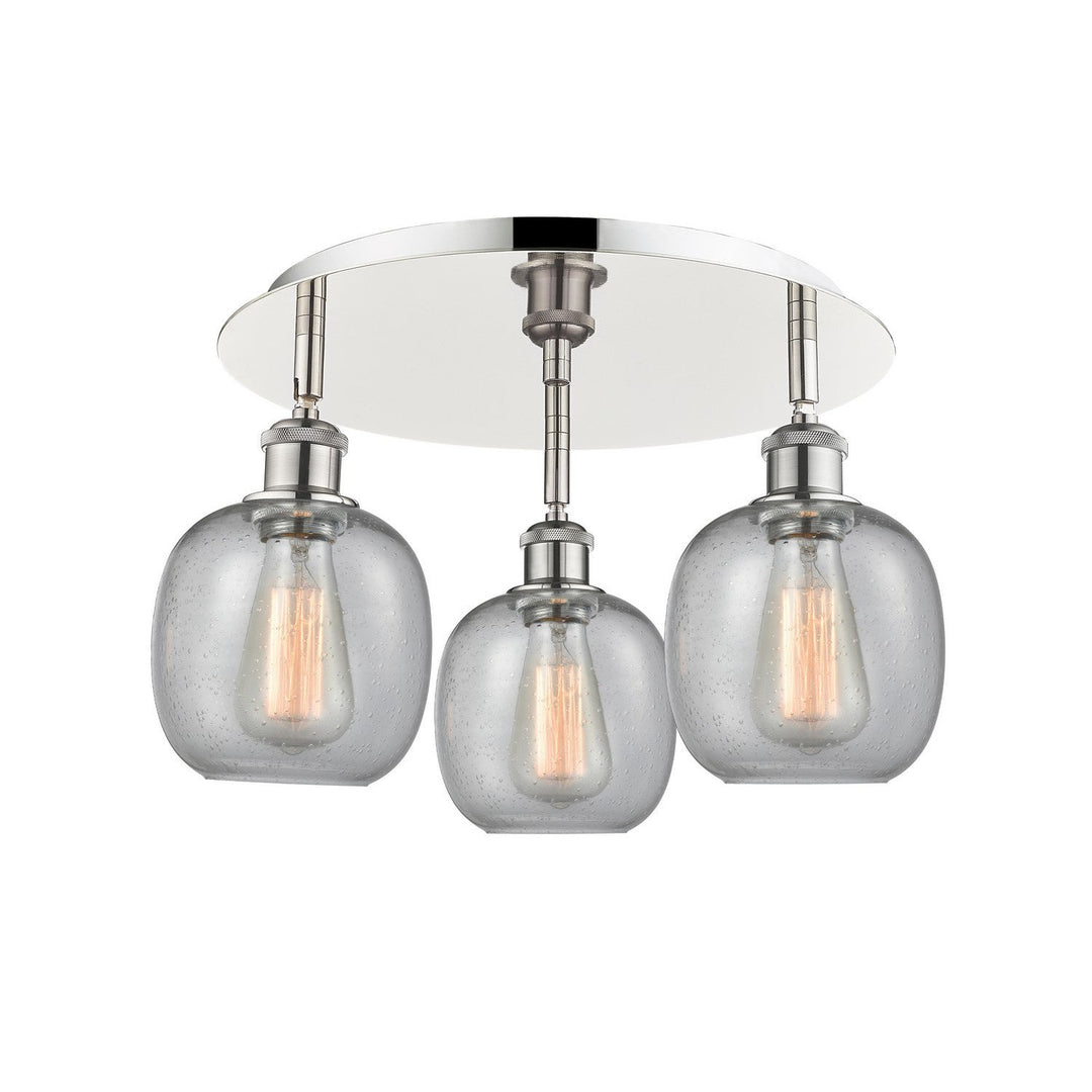 Innovations Downtown Urban 516-3C-PN-G104 Ceiling Light - Polished Nickel