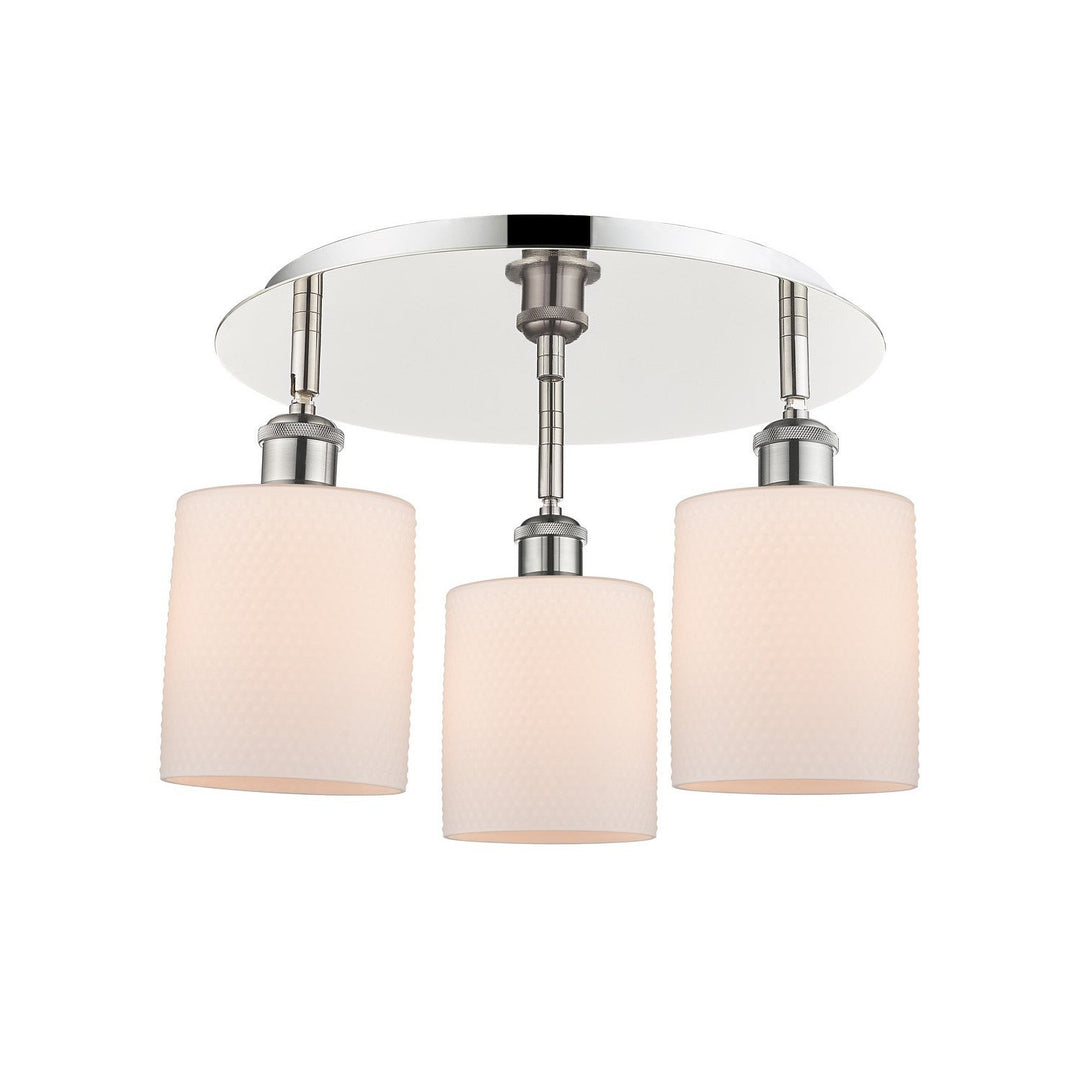 Innovations Downtown Urban 516-3C-PN-G111 Ceiling Light - Polished Nickel