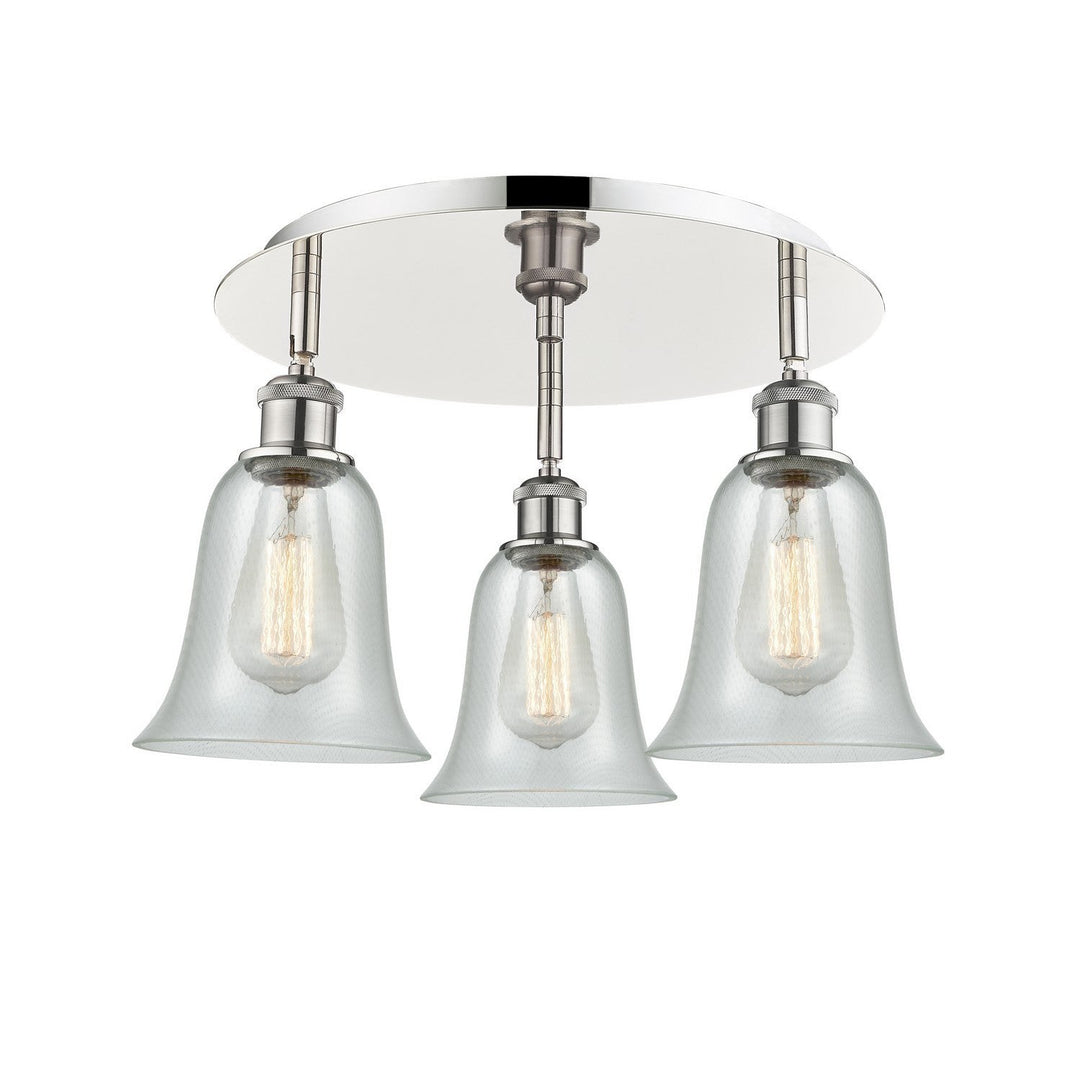 Innovations Downtown Urban 516-3C-PN-G2812 Ceiling Light - Polished Nickel