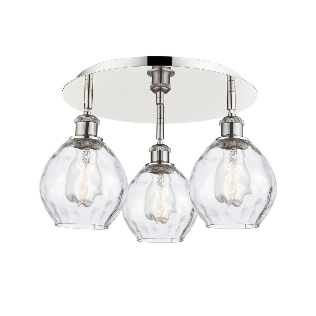 Innovations Downtown Urban 516-3C-PN-G362 Ceiling Light - Polished Nickel