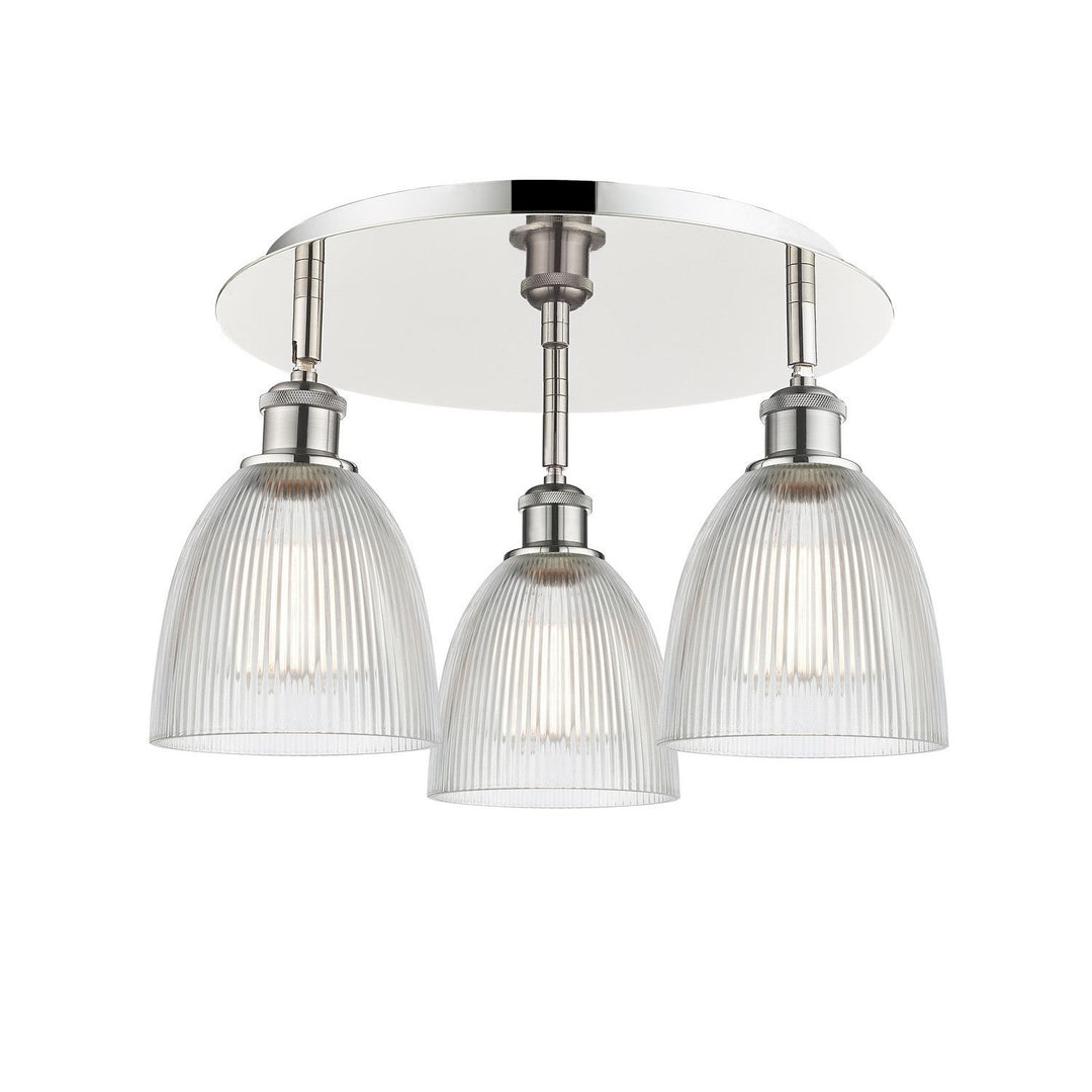 Innovations Downtown Urban 516-3C-PN-G382 Ceiling Light - Polished Nickel