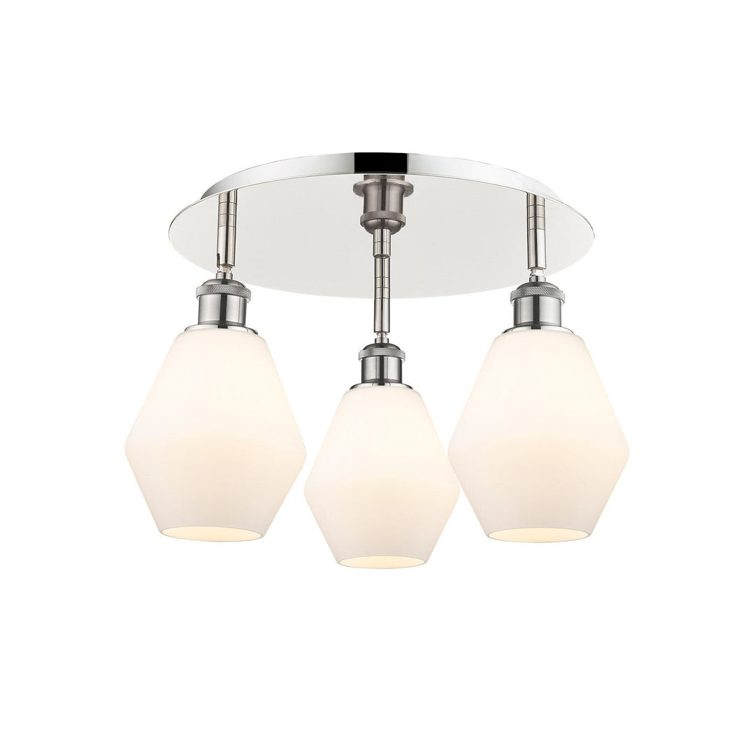 Innovations Downtown Urban 516-3C-PN-G651-6 Ceiling Light - Polished Nickel