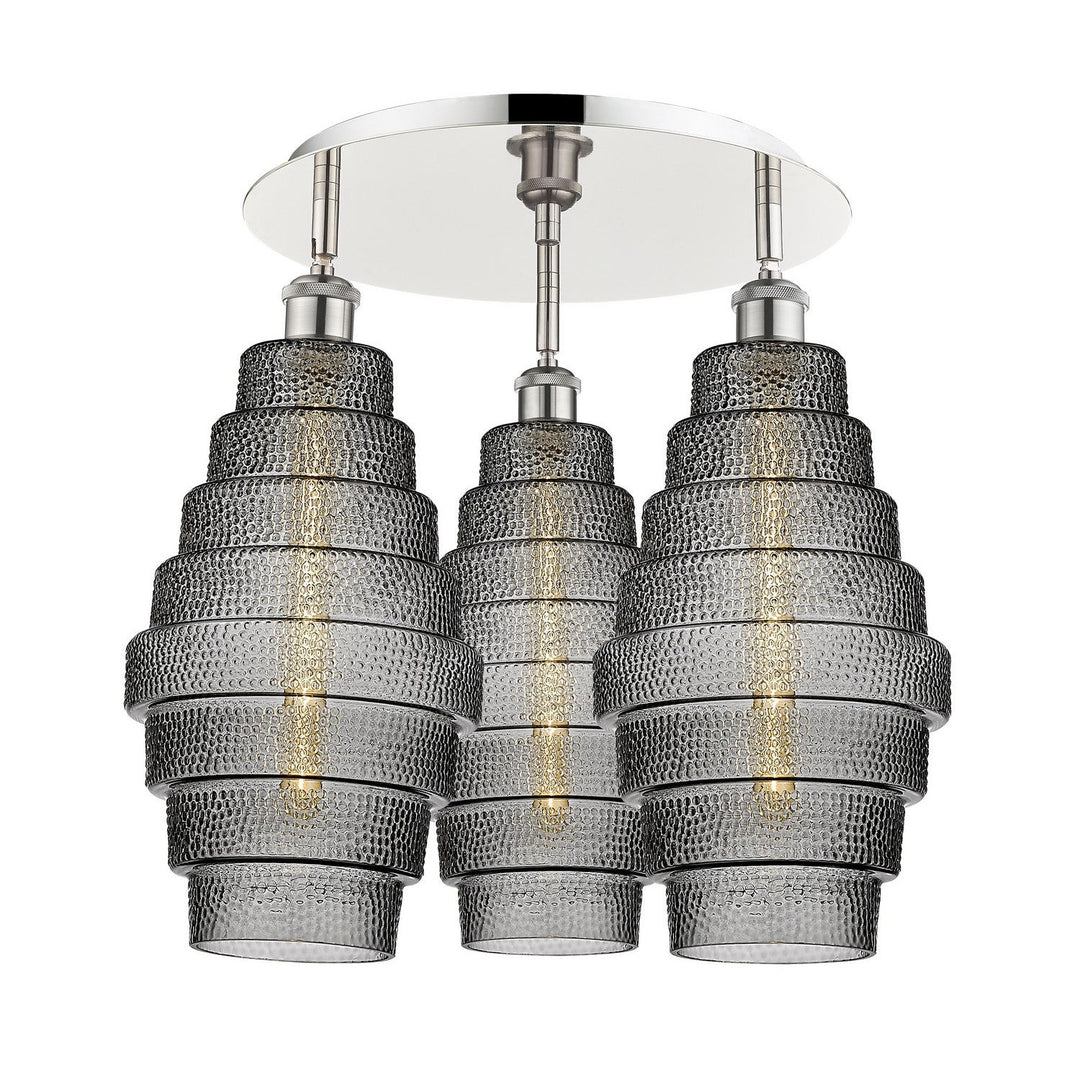 Innovations Downtown Urban 516-3C-PN-G673-8 Ceiling Light - Polished Nickel