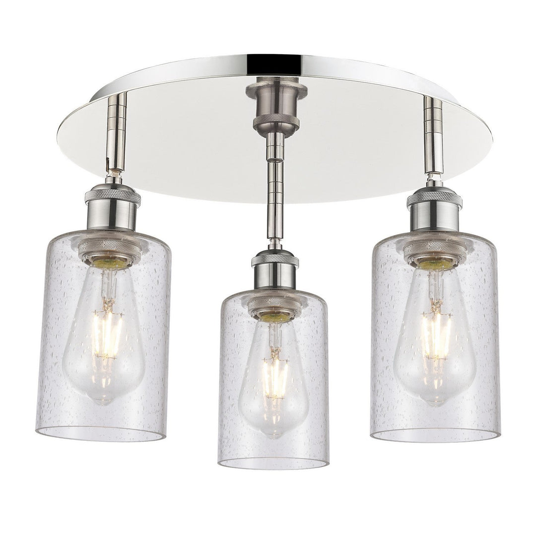 Innovations Downtown Urban 516-3C-PN-G804 Ceiling Light - Polished Nickel