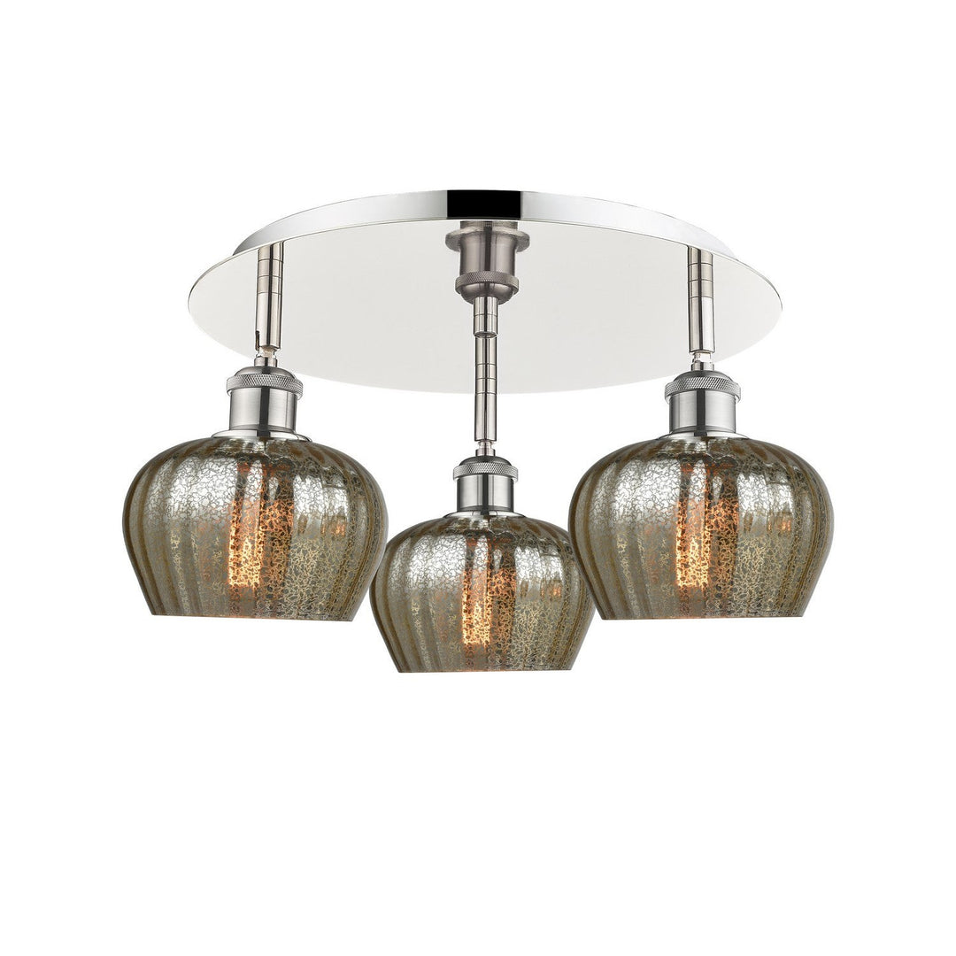 Innovations Downtown Urban 516-3C-PN-G96 Ceiling Light - Polished Nickel