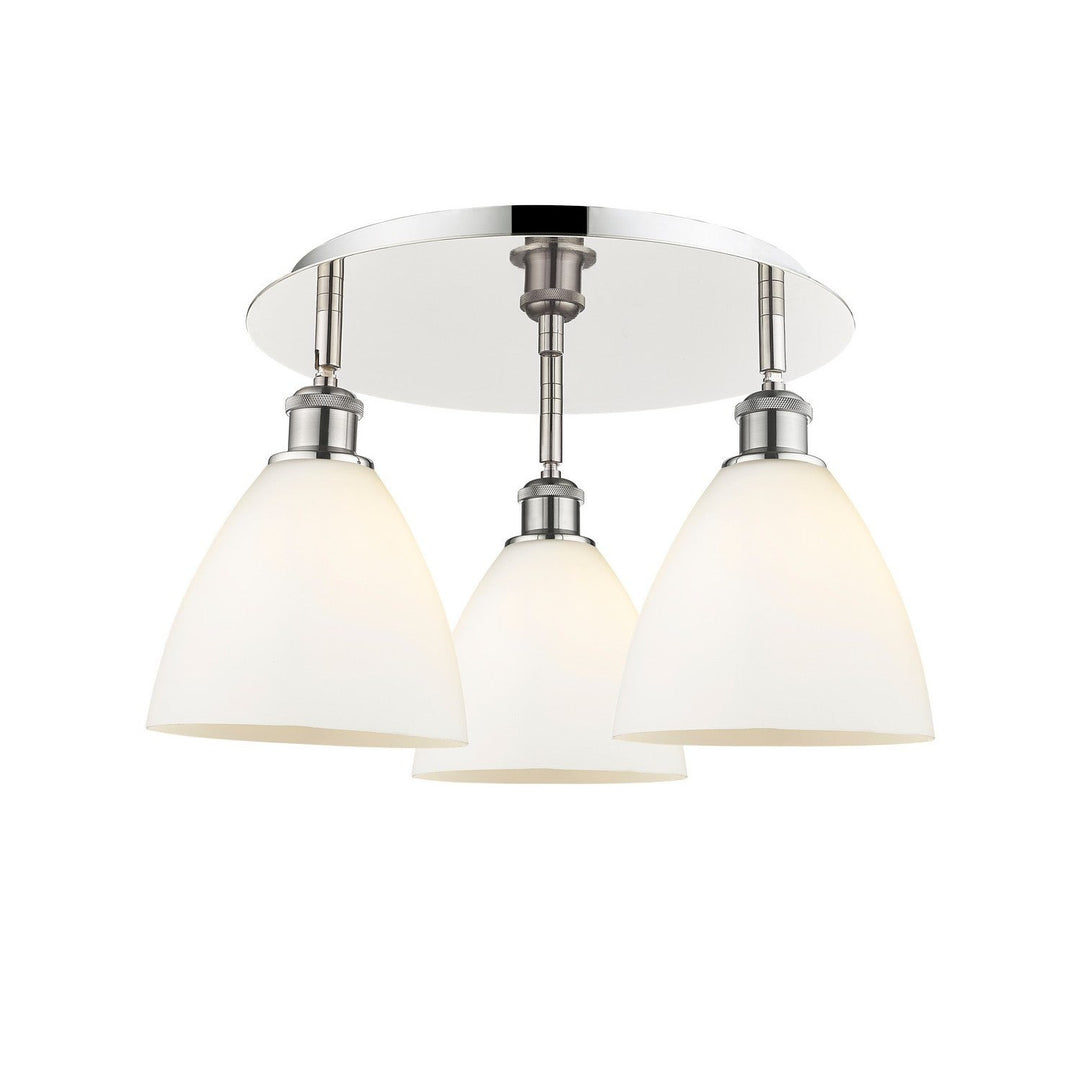 Innovations Downtown Urban 516-3C-PN-GBD-751 Ceiling Light - Polished Nickel