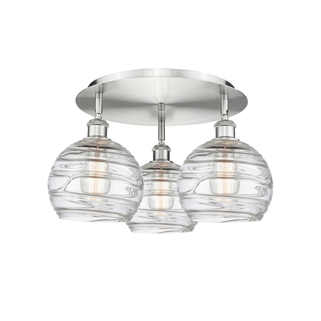 Innovations Downtown Urban 516-3C-SN-G1213-8 Ceiling Light - Satin Nickel