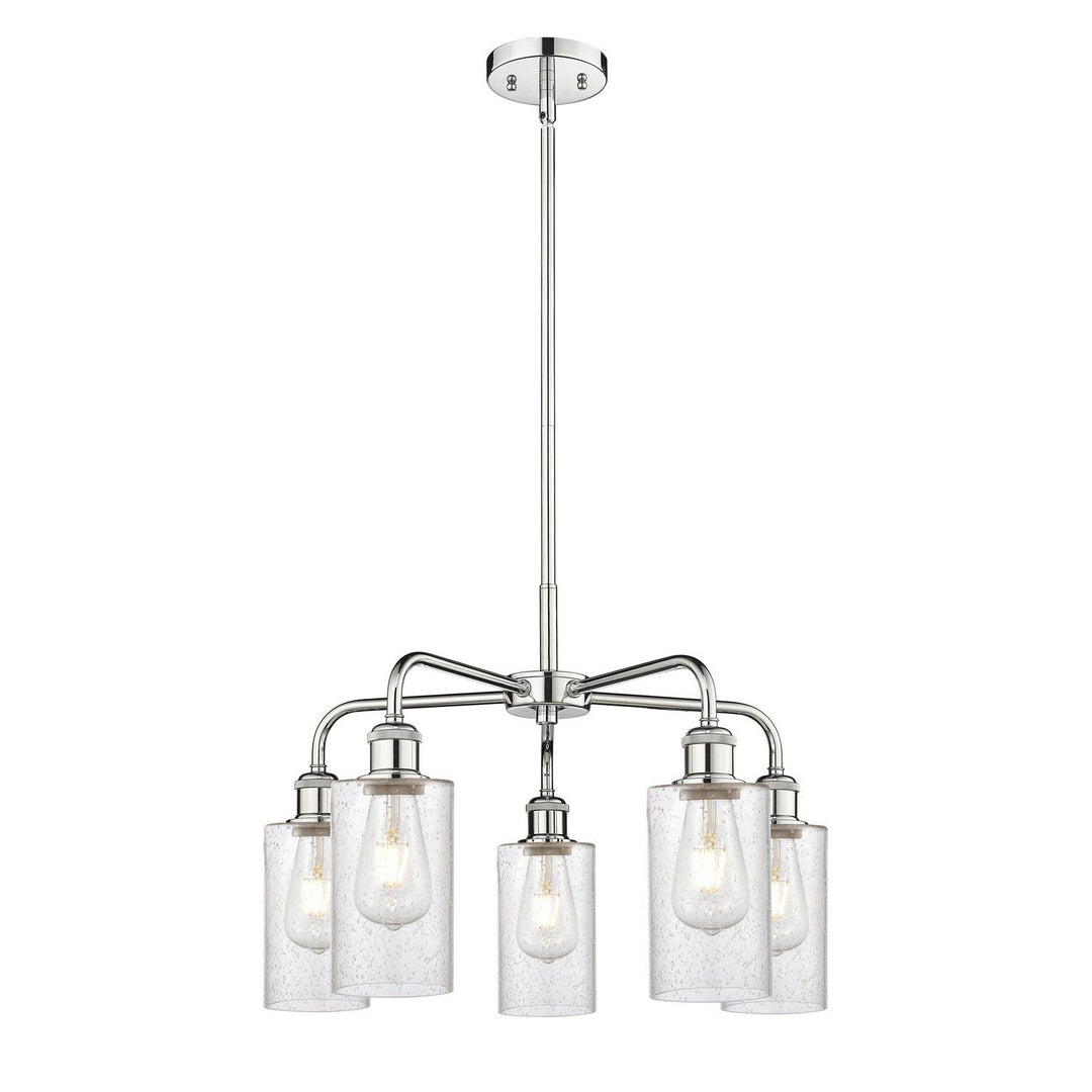 Innovations Downtown Urban 516-5CR-PC-G804 Chandelier Light - Polished Chrome