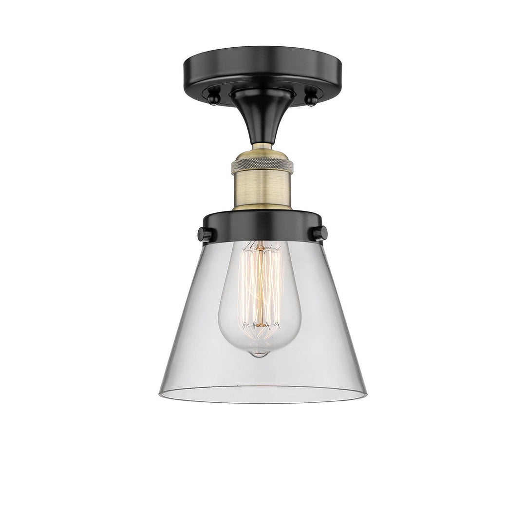 Innovations Edison 616-1F-BAB-G62 Ceiling Light - Black Antique Brass