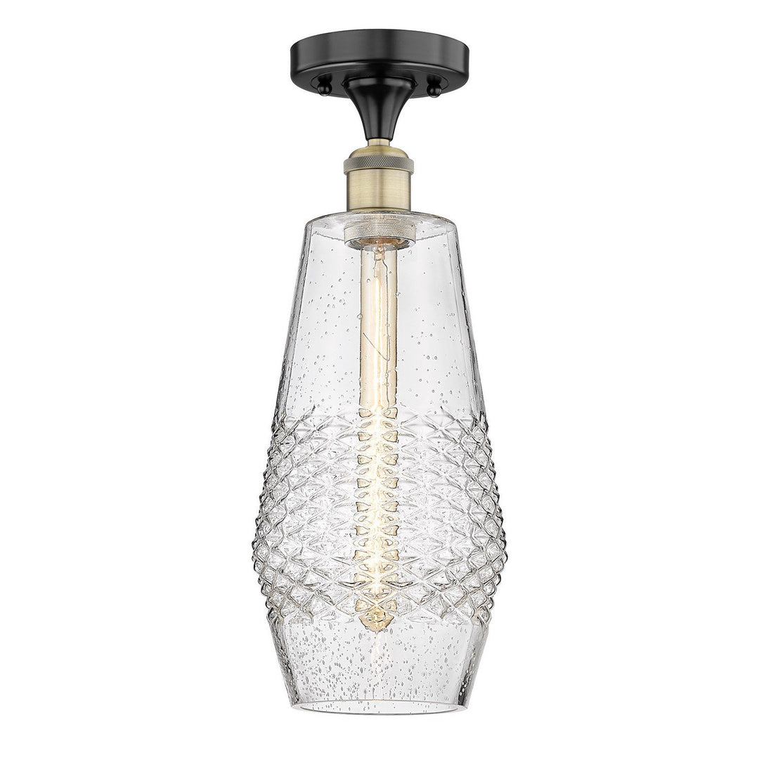 Innovations Edison 616-1F-BAB-G684-7 Ceiling Light - Black Antique Brass