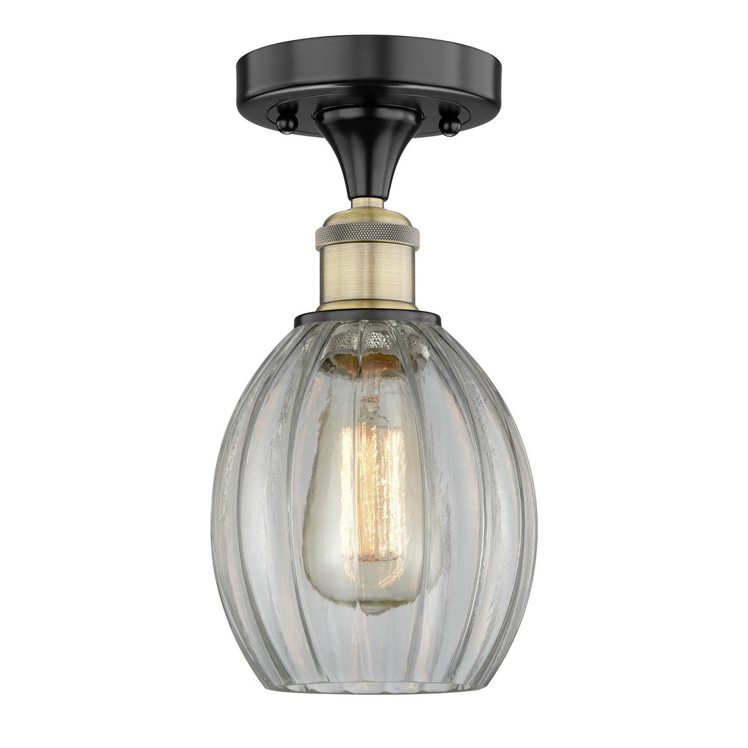 Innovations Edison 616-1F-BAB-G82 Ceiling Light - Black Antique Brass