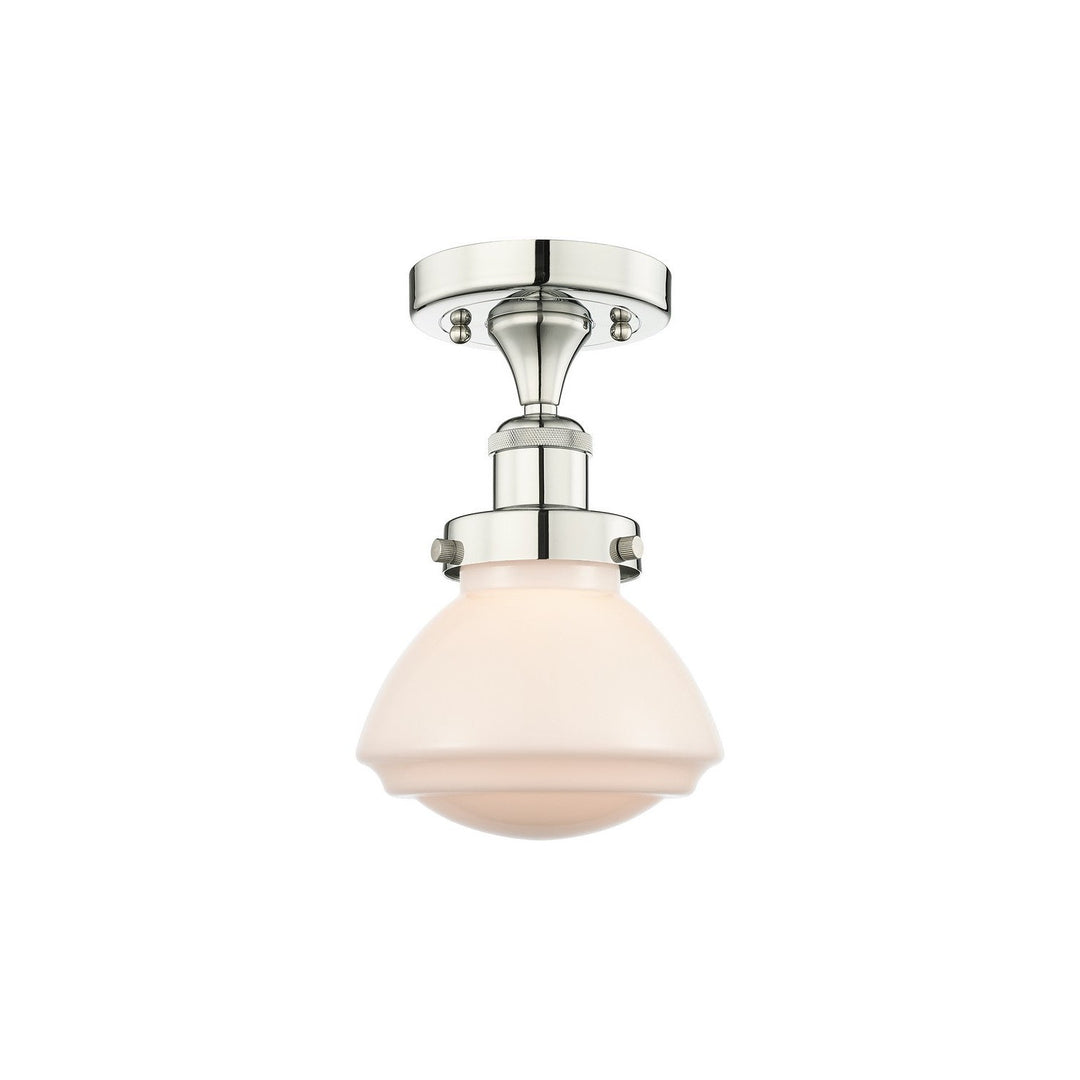 Innovations Edison 616-1F-PN-G321 Ceiling Light - Polished Nickel