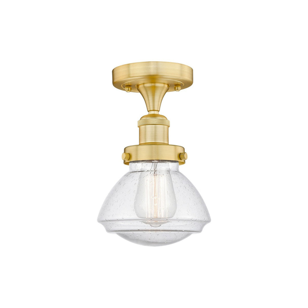 Innovations Edison 616-1F-SG-G324 Ceiling Light - Satin Gold