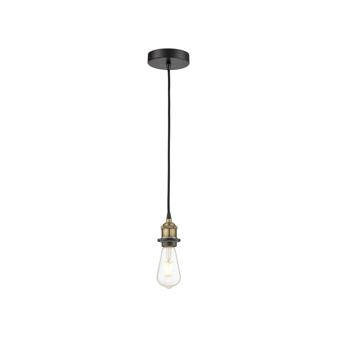 Innovations Edison 616-1P-BAB Pendant Light - Black Antique Brass