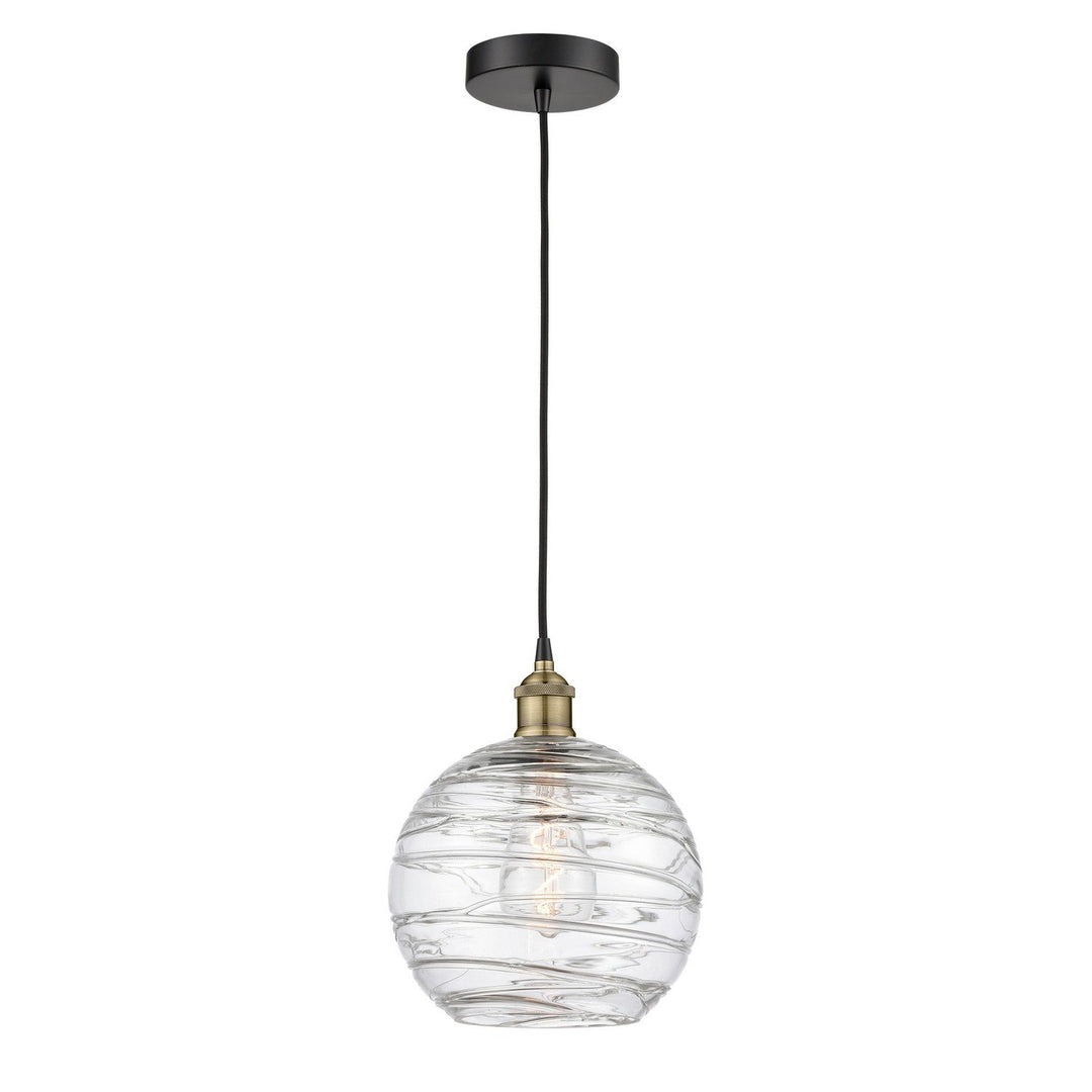 Innovations Edison 616-1P-BAB-G1213-10 Pendant Light - Black Antique Brass