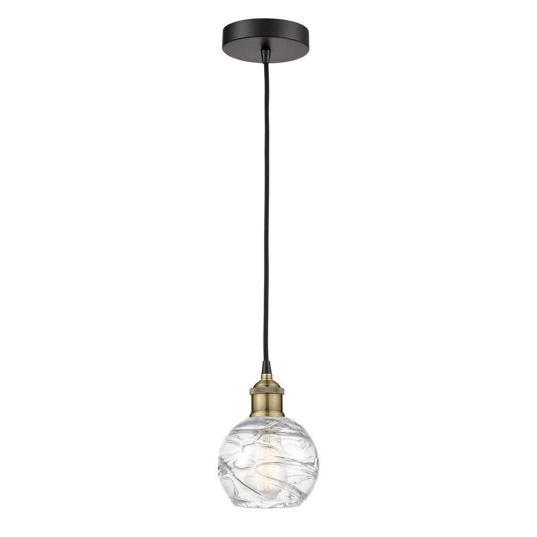 Innovations Edison 616-1P-BAB-G1213-6 Pendant Light - Black Antique Brass