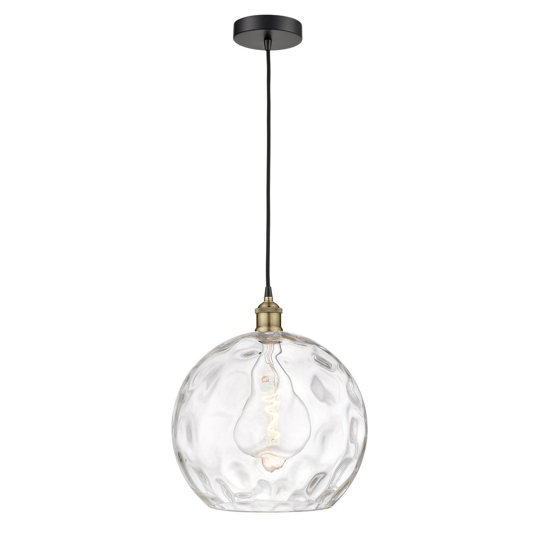 Innovations Edison 616-1P-BAB-G1215-14 Pendant Light - Black Antique Brass