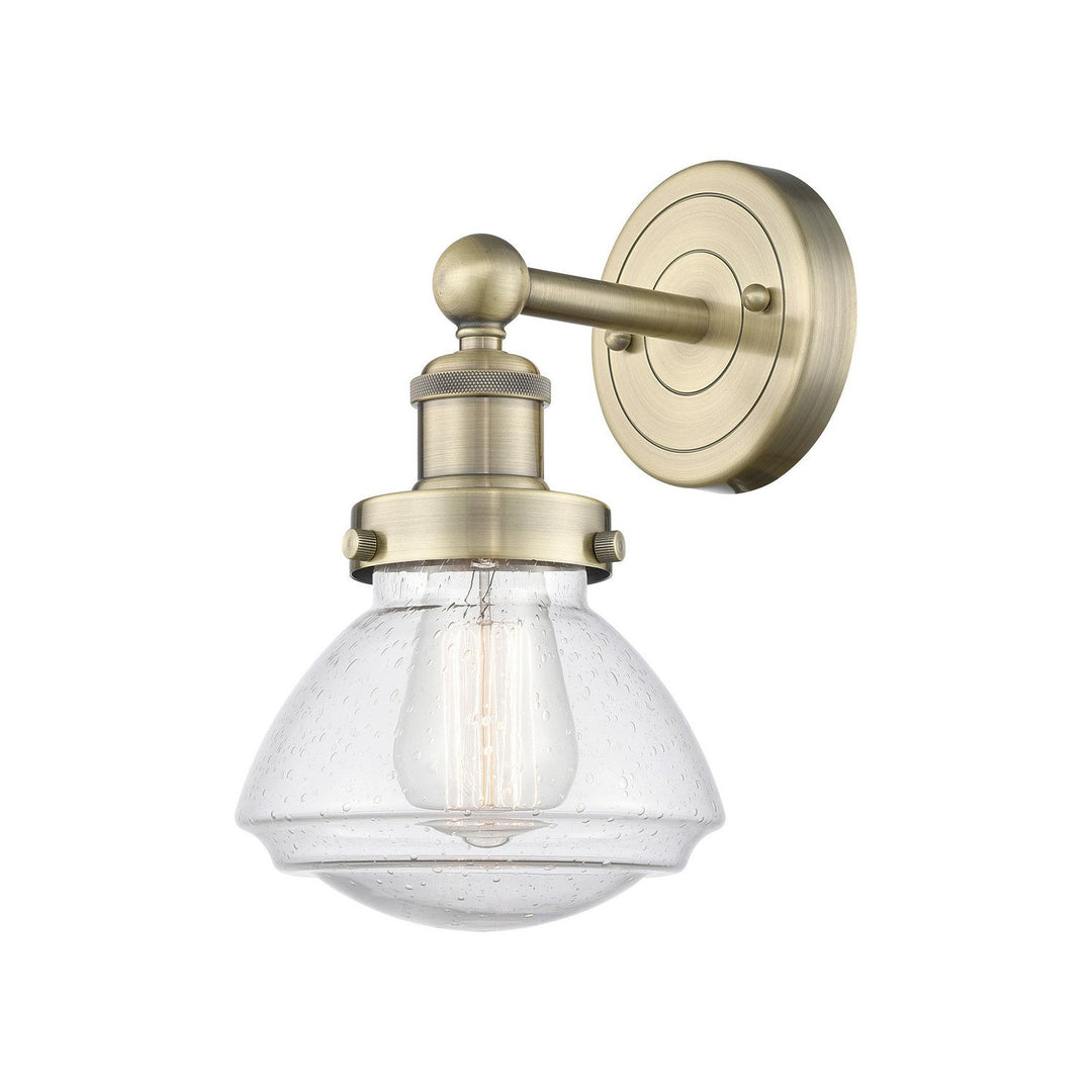 Innovations Edison 616-1W-AB-G324 Wall Sconce Light - Antique Brass