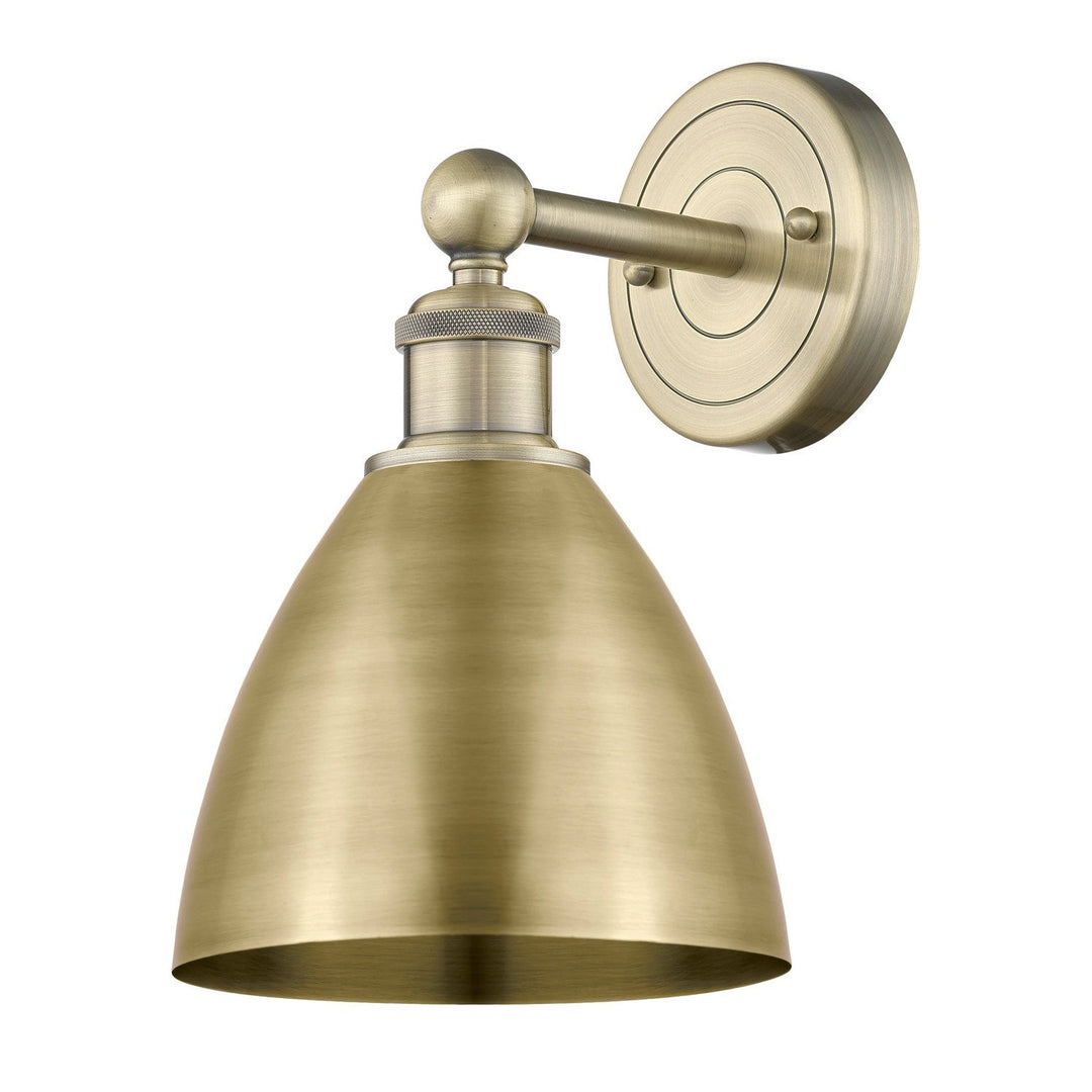 Innovations Edison 616-1W-AB-MBD-75-AB Wall Sconce Light - Antique Brass