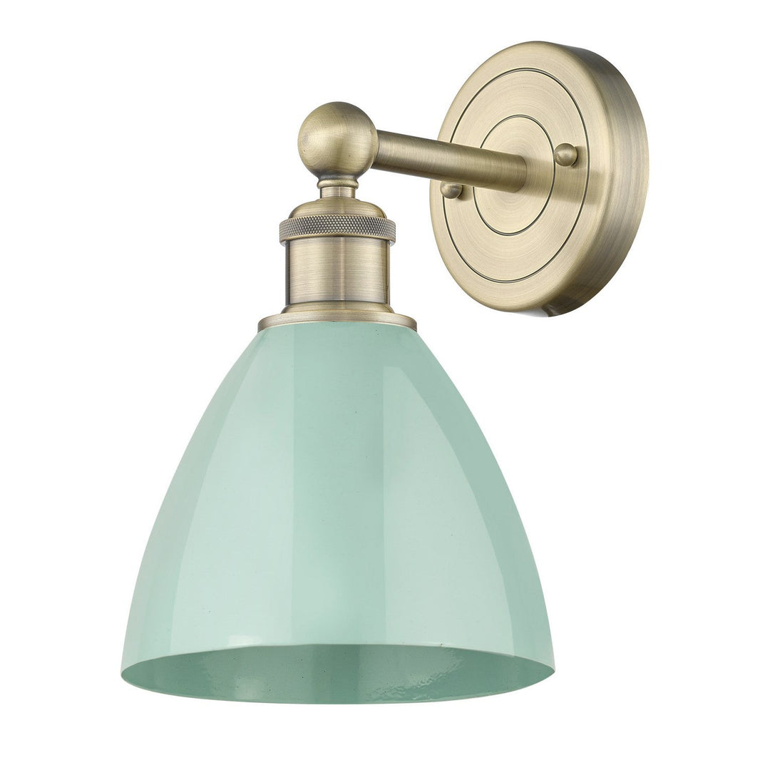Innovations Downtown Urban 616-1W-AB-MBD-75-SF Wall Sconce Light - Antique Brass