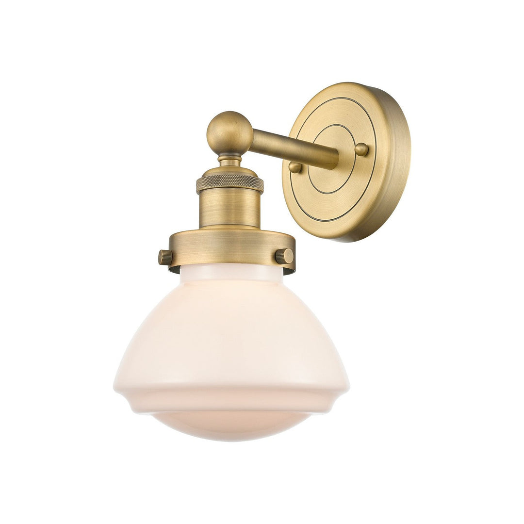Innovations Edison 616-1W-BB-G321 Wall Sconce Light - Brushed Brass