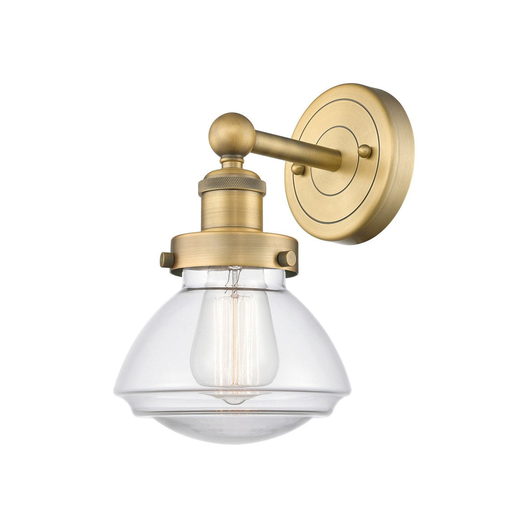Innovations Edison 616-1W-BB-G322 Wall Sconce Light - Brushed Brass