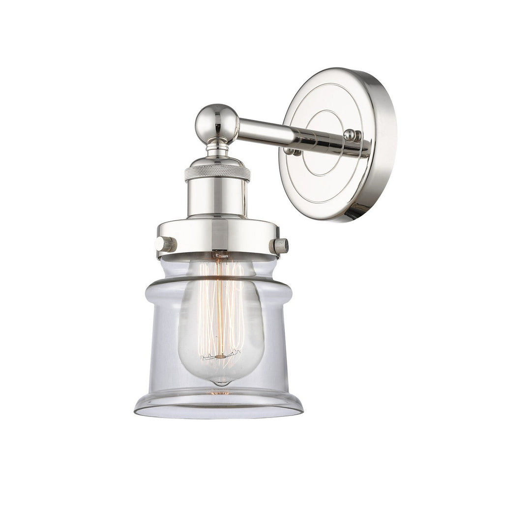 Innovations Edison 616-1W-PN-G182S Wall Sconce Light - Polished Nickel