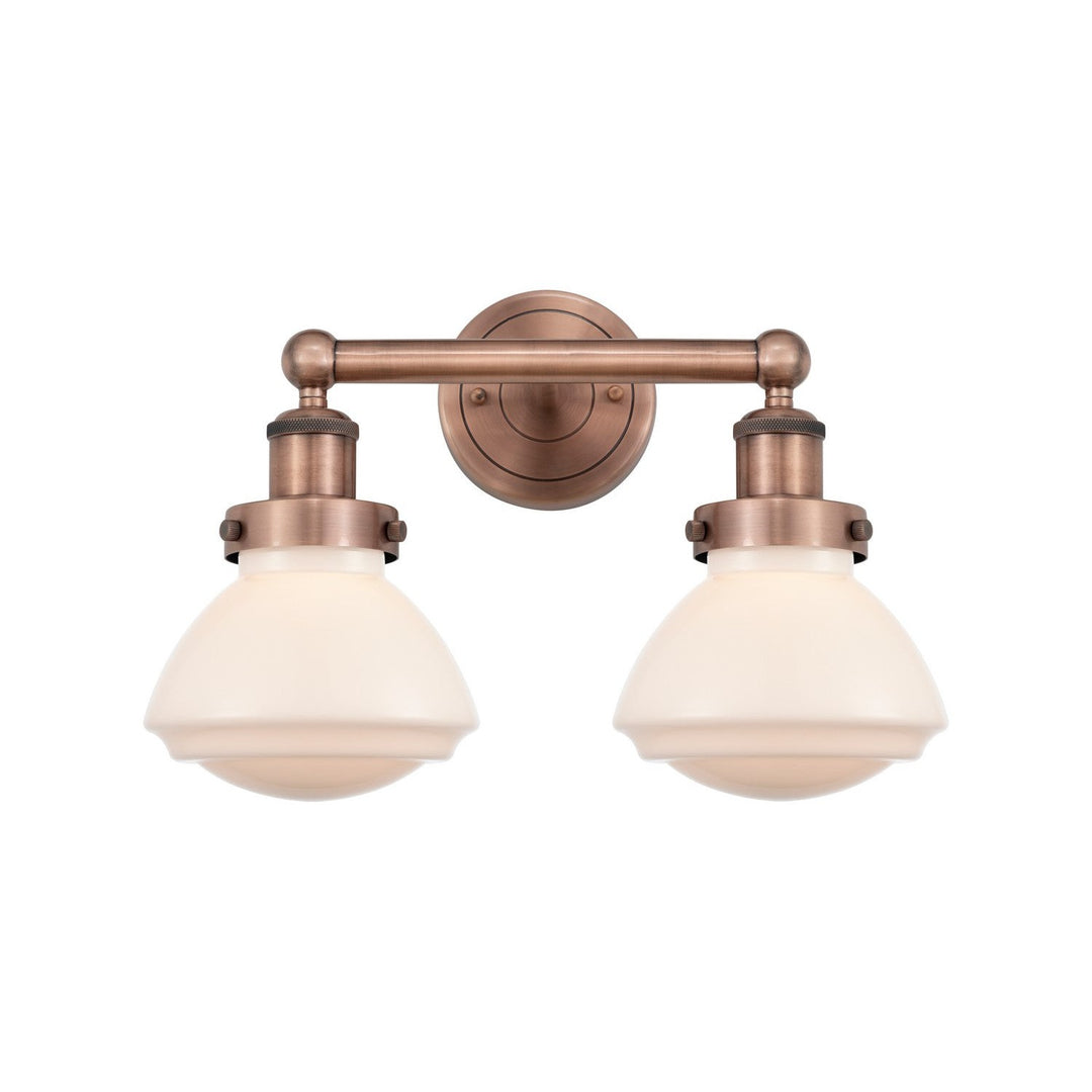 Innovations Edison 616-2W-AC-G321 Bath Vanity Light 16 in. wide - Antique Copper