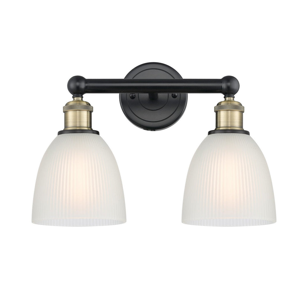 Innovations Edison 616-2W-BAB-G381 Bath Vanity Light 15 in. wide - Black Antique Brass