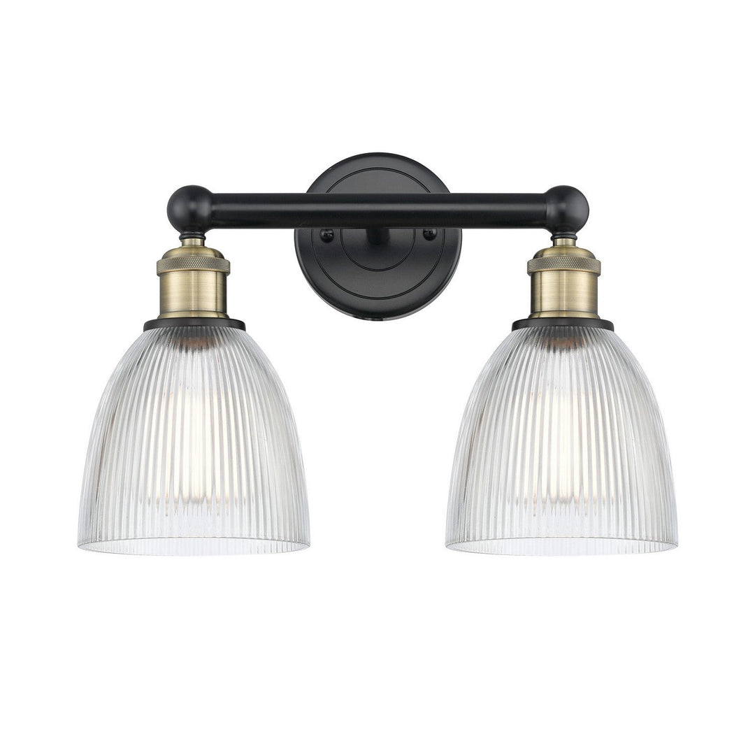 Innovations Edison 616-2W-BAB-G382 Bath Vanity Light 15 in. wide - Black Antique Brass