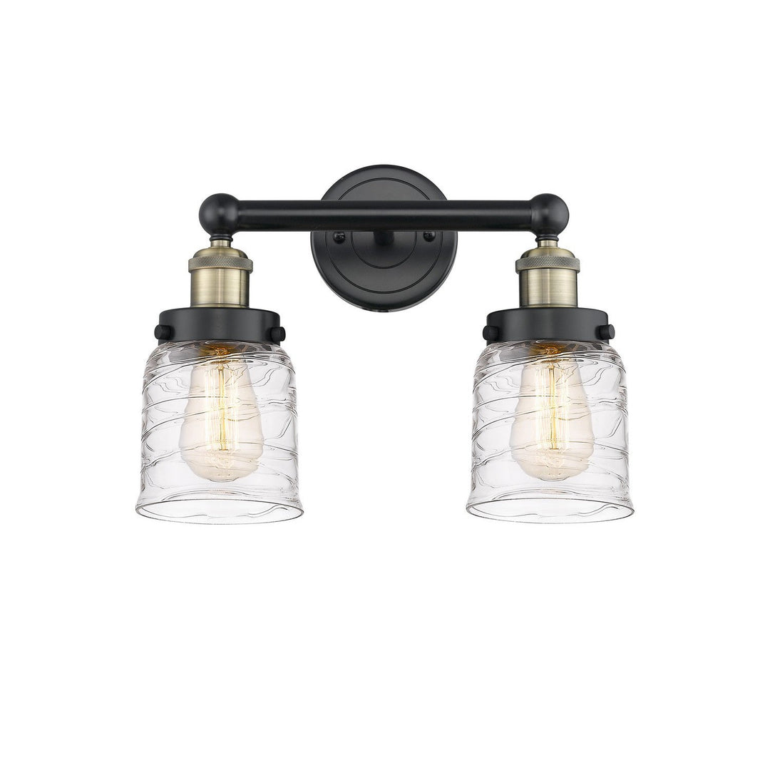 Innovations Edison 616-2W-BAB-G513 Bath Vanity Light 16 in. wide - Black Antique Brass