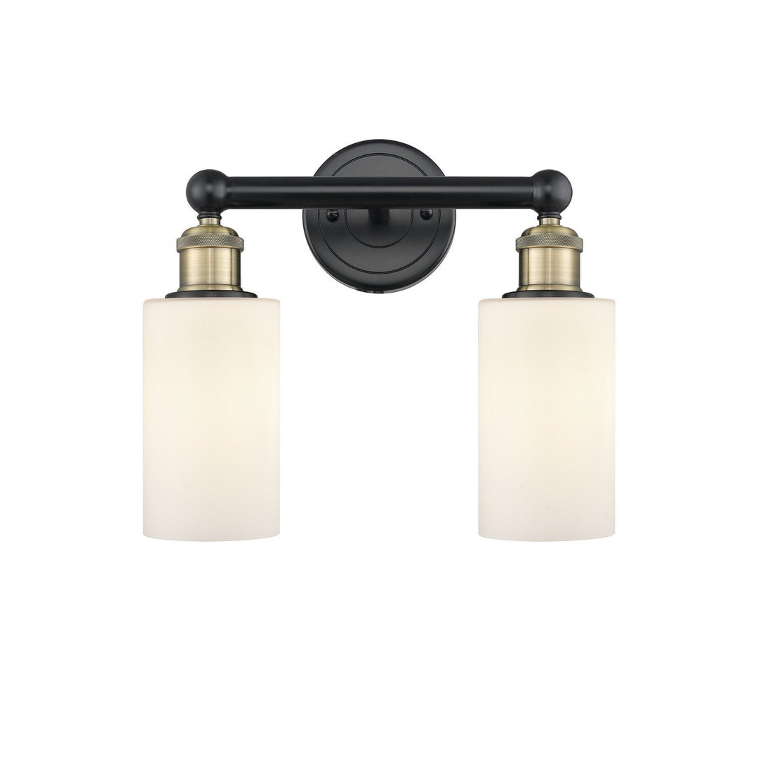 Innovations Edison 616-2W-BAB-G801 Bath Vanity Light 13 in. wide - Black Antique Brass